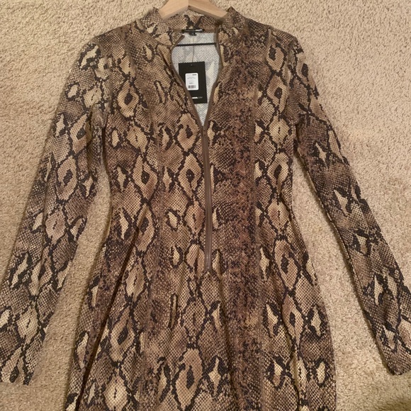 NWT! Fashion Nova - Fierce Mode Mesh Midi Dress - Picture 3 of 3